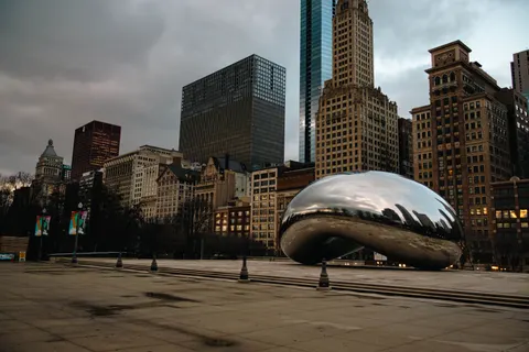 Chicago Skyline 4K Wallpaper · city · 3840×2560