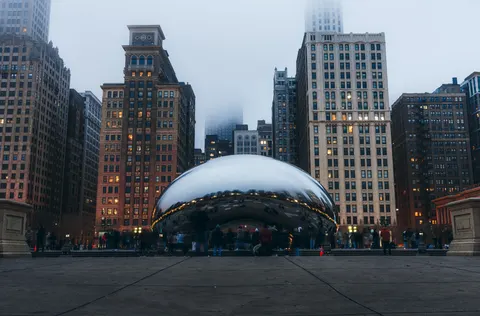 Chicago Skyline 4K Wallpaper · city · 3840×2529