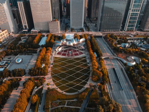 Chicago Skyline 4K Wallpaper · city · 3840×2880
