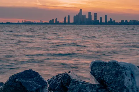 Chicago Skyline 4K Wallpaper · city · 3840×2560