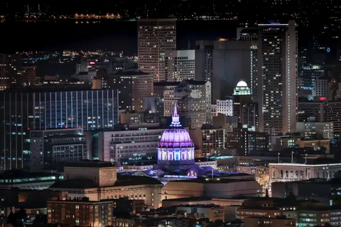 LA at Night 4K Wallpaper · city · 3840×2560