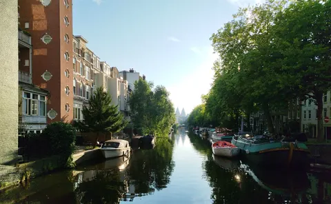 Amsterdam Canals 4K Wallpaper · city · 3840×2368