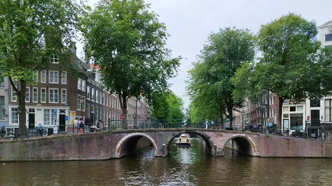 Amsterdam Canals 4K Wallpaper · city · 3840×2157