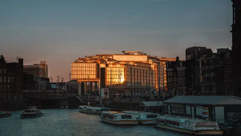 Amsterdam Canals 4K Wallpaper · city · 3840×2160