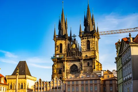 Prague Rooftops 4K Wallpaper · city · 3840×2560