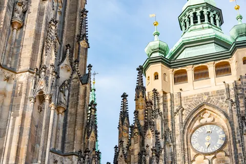 Prague Rooftops 4K Wallpaper · city · 3840×2563