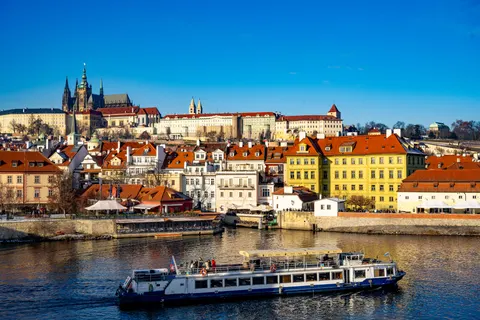 Prague Rooftops 4K Wallpaper · city · 3840×2560