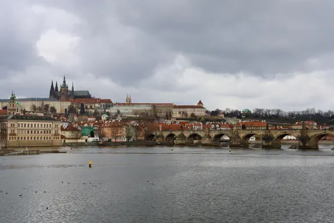 Prague Rooftops 4K Wallpaper · city · 3840×2560
