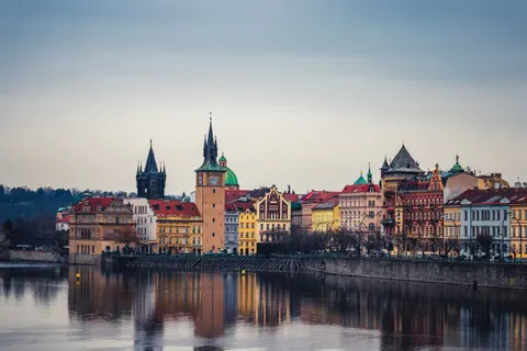 Prague Rooftops 4K Wallpaper · city · 3840×2560
