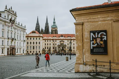 Prague Rooftops 4K Wallpaper · city · 3840×2560