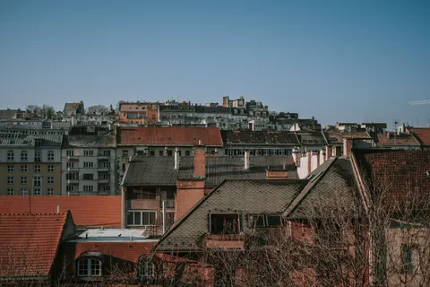 Prague Rooftops 4K Wallpaper · city · 3840×2560