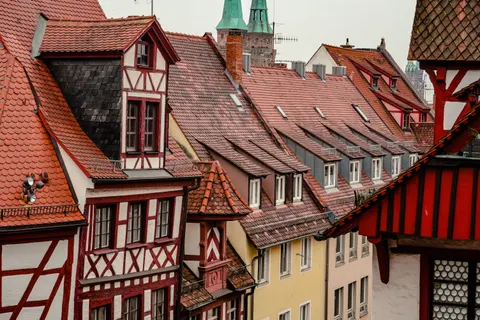 Prague Rooftops 4K Wallpaper · city · 3840×2560