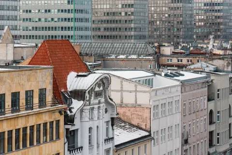 Prague Rooftops 4K Wallpaper · city · 3840×2561