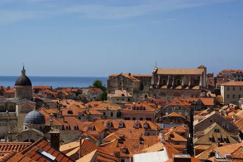 Prague Rooftops 4K Wallpaper · city · 3840×2560
