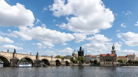 Prague Rooftops 4K Wallpaper · city · 3840×2160