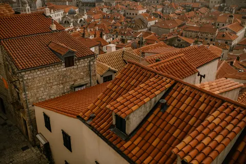 Prague Rooftops 4K Wallpaper · city · 3840×2560