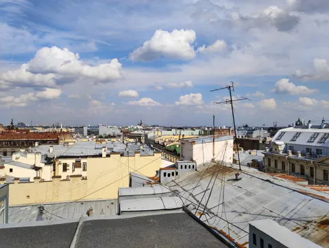 Prague Rooftops 4K Wallpaper · city · 3840×2886
