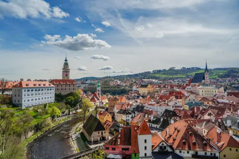 Prague Rooftops 4K Wallpaper · city · 3840×2560
