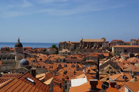Prague Rooftops 4K Wallpaper · city · 3840×2560