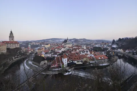 Prague Rooftops 4K Wallpaper · city · 3840×2563