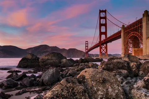 Golden Gate 4K Wallpaper · city · 3840×2553