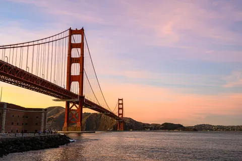 Golden Gate 4K Wallpaper · city · 3840×2555