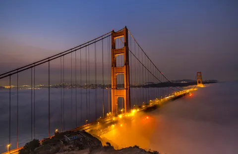 Golden Gate 4K Wallpaper · city · 3840×2484