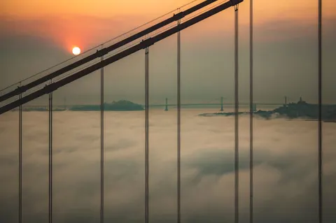 Golden Gate 4K Wallpaper · city · 3840×2556