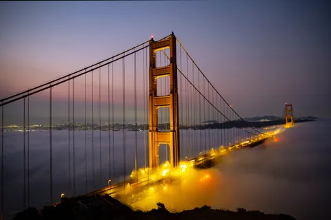 Golden Gate 4K Wallpaper · city · 3840×2556