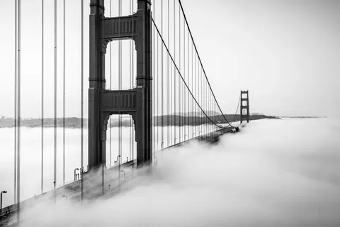 Golden Gate 4K Wallpaper · city · 3840×2561