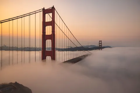 Golden Gate 4K Wallpaper · city · 3840×2561