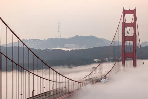 Golden Gate 4K Wallpaper · city · 3840×2561