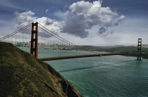Golden Gate 4K Wallpaper · city · 3840×2518