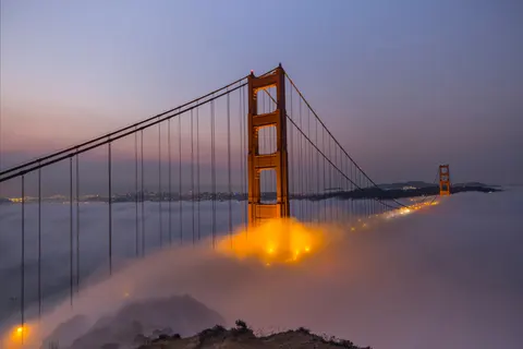 Golden Gate 4K Wallpaper · city · 3840×2561