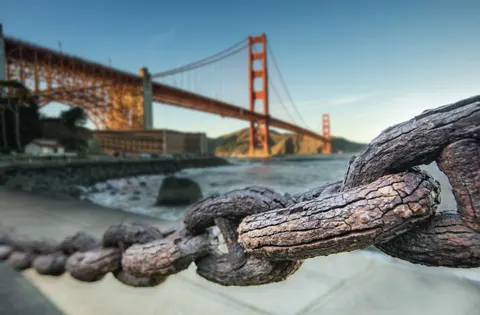 Golden Gate 4K Wallpaper · city · 3840×2521