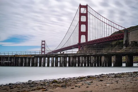 Golden Gate 4K Wallpaper · city · 3840×2560