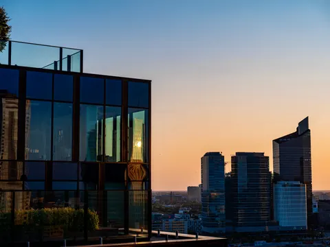 Rooftop View 4K Wallpaper · city · 3840×2878