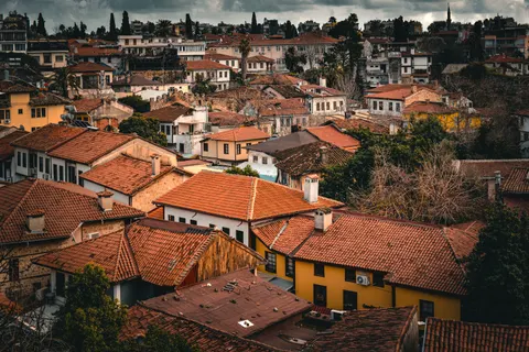 Rooftop View 4K Wallpaper · city · 3840×2563