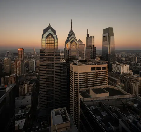 Rooftop View 4K Wallpaper · city · 3840×3589