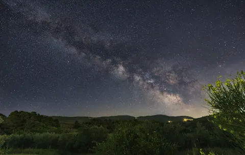 Starry Sky 4K Wallpaper · space · 3840×2444