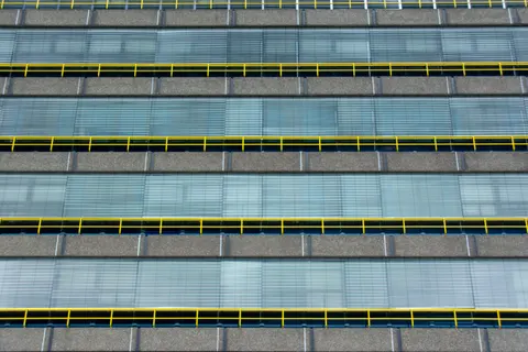 Futuristic Facade 4K Wallpaper · architecture · 3840×2560