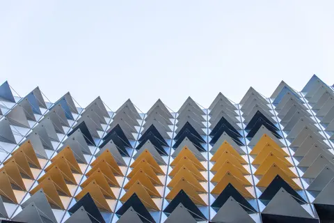 Futuristic Facade 4K Wallpaper · architecture · 3840×2560