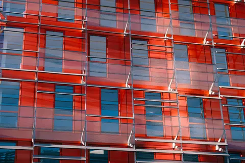 Futuristic Facade 4K Wallpaper · architecture · 3840×2560