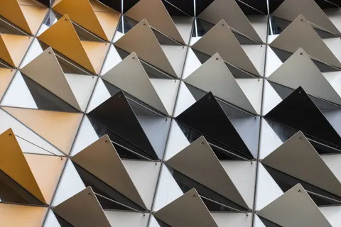 Futuristic Facade 4K Wallpaper · architecture · 3840×2560