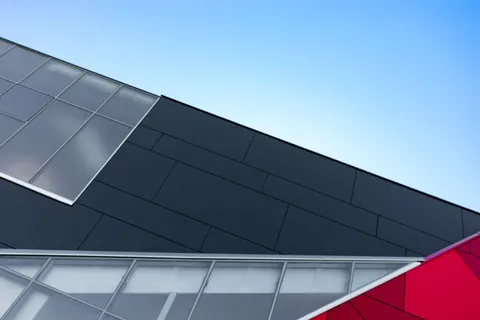 Futuristic Facade 4K Wallpaper · architecture · 3840×2560