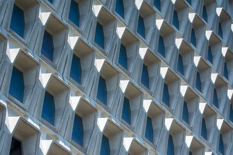 Futuristic Facade 4K Wallpaper · architecture · 3840×2560