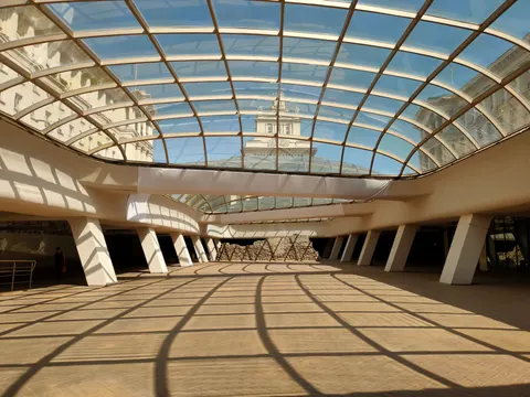 Glass Dome 4K Wallpaper · architecture · 3840×2880