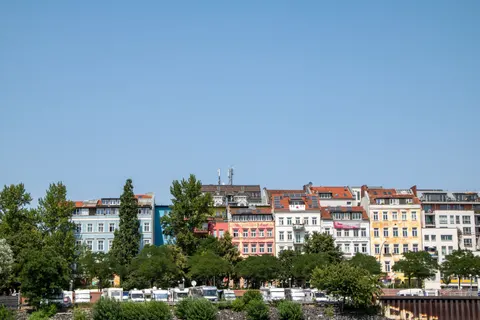 Colorful Houses 4K Wallpaper · architecture · 3840×2560