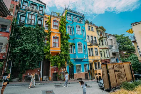 Colorful Houses 4K Wallpaper · architecture · 3840×2560