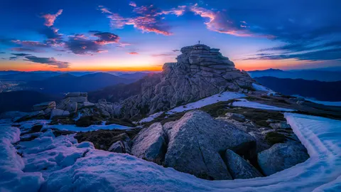 Mountain Panorama 4K Wallpaper · mountains · 3840×2160